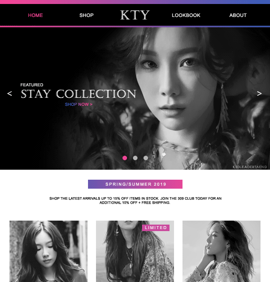 KTY Landing Page